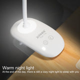 28 LEDs Flexible Goose Neck Hollow Ring Design Eye Protection Light with Clip & Small Night Light Function, TGX-770