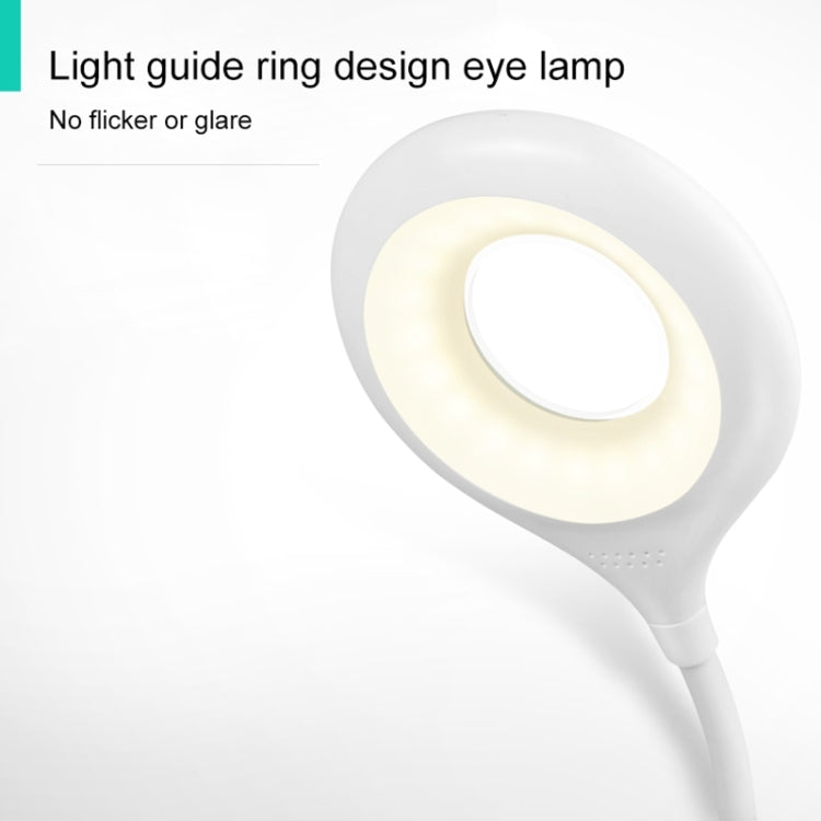 28 LEDs Flexible Goose Neck Hollow Ring Design Eye Protection Light with Pen Holder / Small Night Light Function, TGX-772