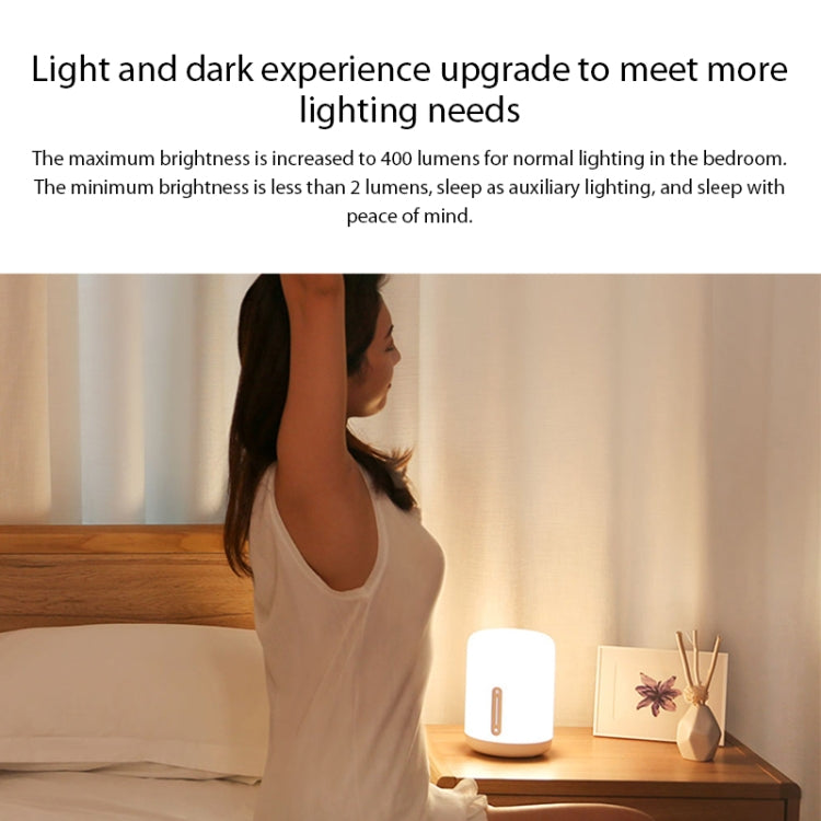 Original Xiaomi Mijia Bedside Lamp 2 LED Night Light Touch & Smart App Control, Bedside Lamp