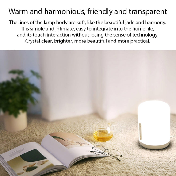 Original Xiaomi Mijia Bedside Lamp 2 LED Night Light Touch & Smart App Control, Bedside Lamp