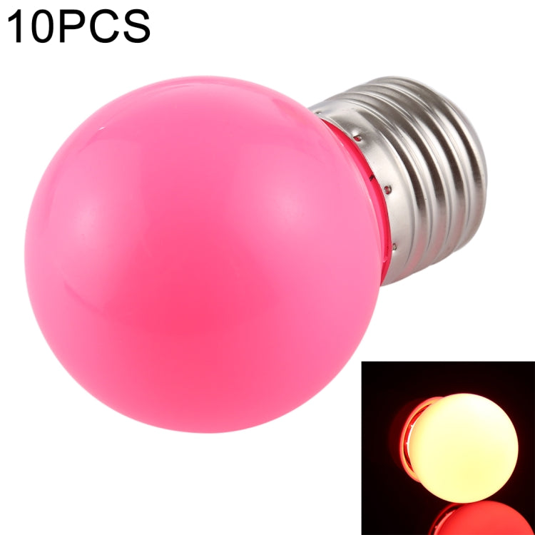 10 PCS 2W E27 2835 SMD Home Decoration LED Light Bulbs, DC 24V, DC 24V