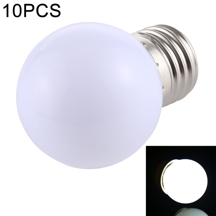 10 PCS 2W E27 2835 SMD Home Decoration LED Light Bulbs, DC 24V, DC 24V DC 24V White Light
