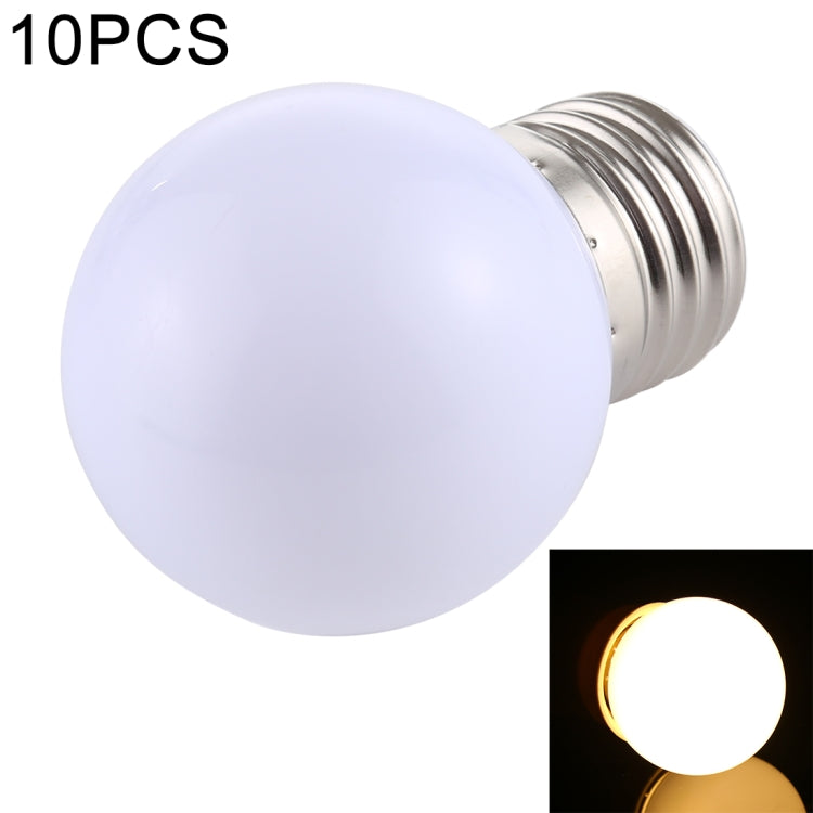 10 PCS 2W E27 2835 SMD Home Decoration LED Light Bulbs, DC 24V, DC 24V DC 24V Warm White