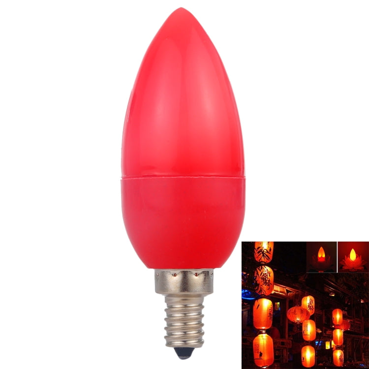 E12 2W 8 LEDs 2835 SMD 90 LM LED Light Bulb Energy Saving Light, AC 220V, E12