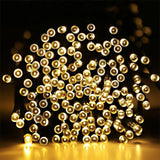 200 LEDs Outdoor Waterproof Christmas Festival Decoration Solar Lamp String, Length: 22m