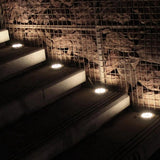 2 PCS 10 LEDs Solar Powered Buried Light Under Ground Lamp IP65 Waterproof Outdoor Garden Street Light, 10 LEDs