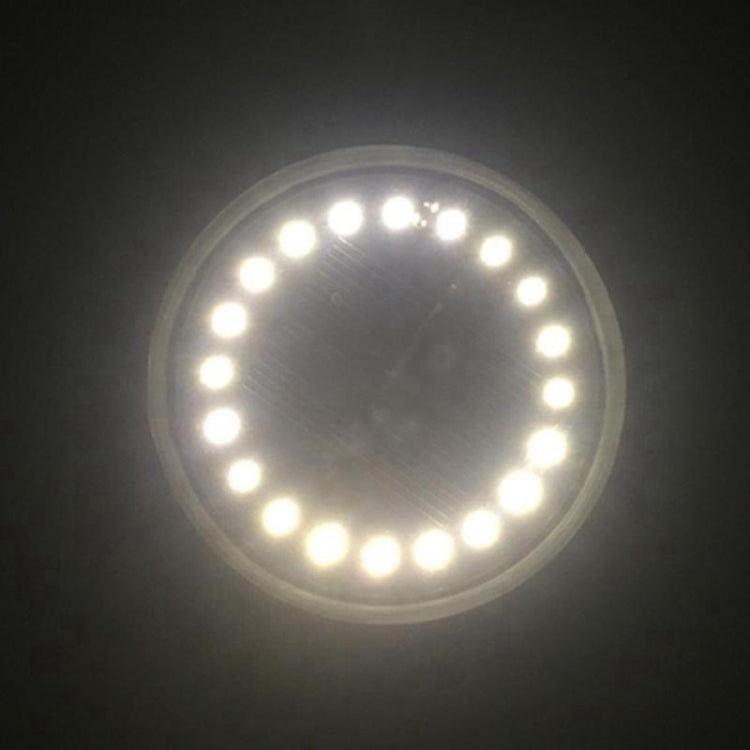 2 PCS 16 LEDs Solar Powered Buried Light Under Ground Lamp IP65 Waterproof Outdoor Garden Street Light, 16 LEDs