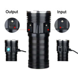 3 Gears, K18MAX 18xT6, Luminous Flux: 5400lm LED Flashlight, Without Battery
