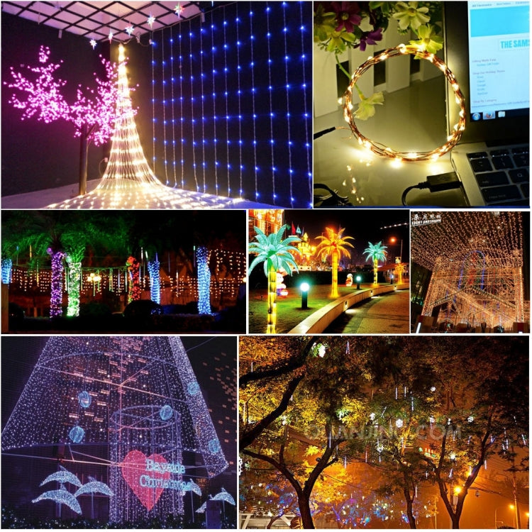 USB Powered SMD-0603 Festival Lamp / Decoration Light Strip(Blue White Light), LED1001LG, LED1001LW