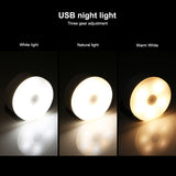 3-color USB Rechargeable LED Night Light, 3-color