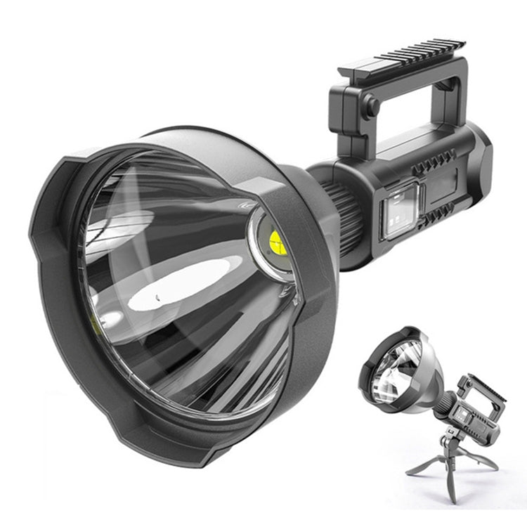 W590 P50 10W Rechargeable Strong LED Flashlight 4-Modes Outdoors Searchlight with Tripod, W590 P50 W590 P50