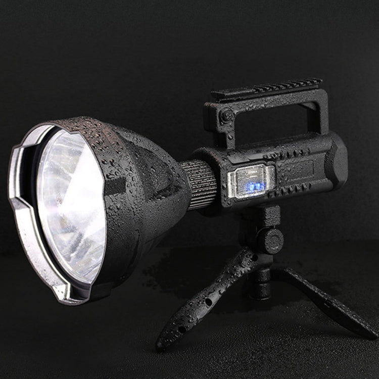 W590 P50 10W Rechargeable Strong LED Flashlight 4-Modes Outdoors Searchlight with Tripod, W590 P50