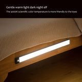 20cm Original Xiaomi Youpin YEELIGHT LED Smart Human Motion Sensor Light Bar Rechargeable Wardrobe Cabinet Corridor Wall Lamps, 20cm