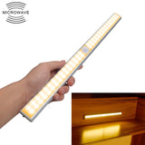 2.8W 40 LEDs Warm White Wide Screen Intelligent Human Body Sensor Light LED Corridor Cabinet Light, USB Charging Version, 2.8W 40 LEDs Warm White 2.8W 40 LEDs Warm White