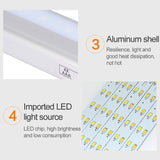2.8W 60 LEDs Warm White Wide Screen Intelligent Human Body Sensor Light LED Corridor Cabinet Light, USB Charging Version, 2.8W 60 LEDs Warm White