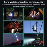 10W T6 Aluminum Alloy Flashlight Zoomable, 2