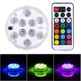 10 LEDs Cylinder Remote Controlled with Remote Controllor, Remote Control Range(in Open Area): 24-30 Feet, 10 LED 10 LED