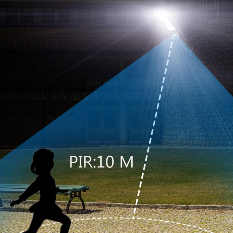 LL-63T Solar Powered Courtyard Human Body Sensor Light with Remote Control, with Remote Control