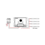 30A LED Controller Knob Dimming Smart Module