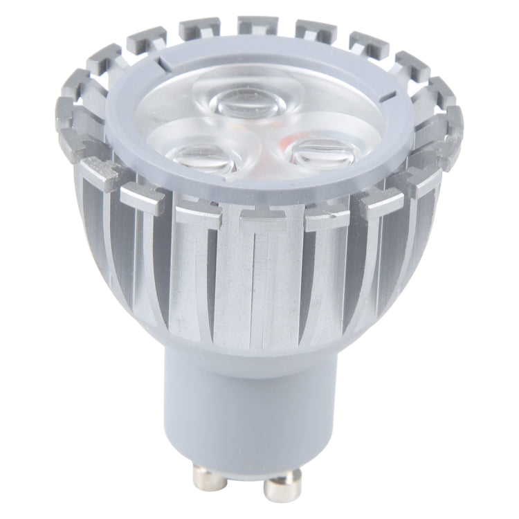 GU10 6W White Light Bright LED Spotlight, 85-265V, 6W White Light