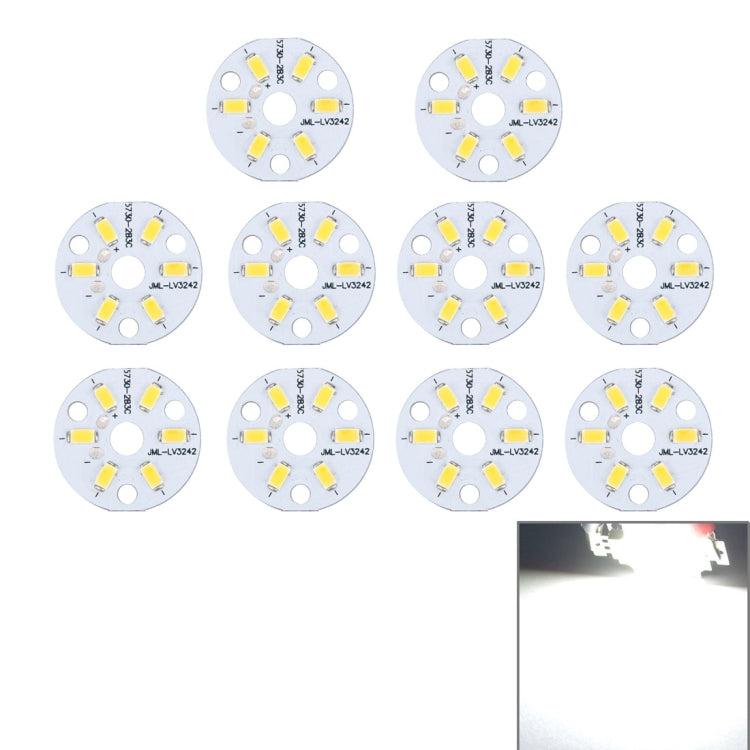 6 LEDs 270 LM 3000-6500K, Diameter: 32mm