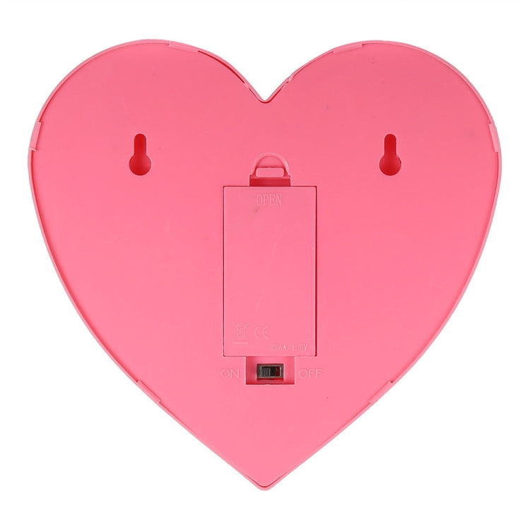 2 x AA Batteries Powered Party Festival Table Wedding Lamp Night Light, Heart(Yellow), Heart(Pink), Heart(Blue), Heart(Red), Heart(White)