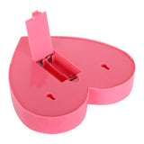 2 x AA Batteries Powered Party Festival Table Wedding Lamp Night Light, Heart(Yellow), Heart(Pink), Heart(Blue), Heart(Red), Heart(White)
