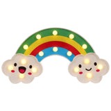 2 x AA Batteries Powered Party Festival Table Wedding Lamp Night Light, Rainbow