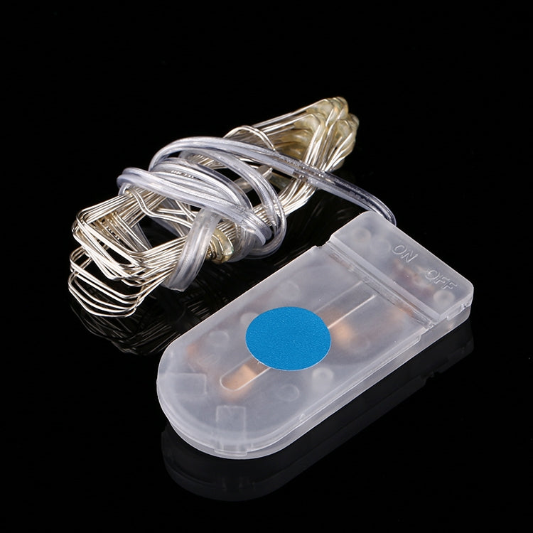 20 LEDs SMD 0603 IP65 Waterproof CR2032 Button Batteries, 2m Warm White, 2m Blue Light, 2m Green Light, 2m Red Light, 2m White Light