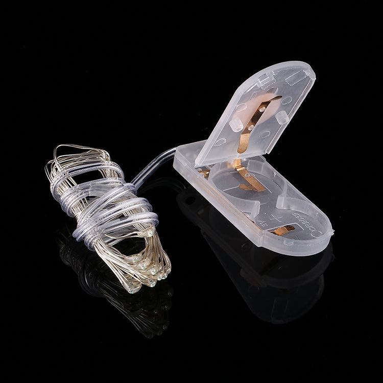 20 LEDs SMD 0603 IP65 Waterproof CR2032 Button Batteries, 2m Warm White, 2m Blue Light, 2m Green Light, 2m Red Light, 2m White Light