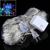 200 LEDs Reticular String Light with End Joint & Multi-function Controller, US Plug, AC 110V, Colorful Light US Plug, White Light US Plug, Warm White US Plug
