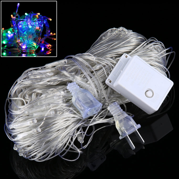 200 LEDs Reticular String Light with End Joint & Multi-function Controller, US Plug, AC 110V, Colorful Light US Plug, White Light US Plug, Warm White US Plug