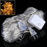 200 LEDs Reticular String Light with End Joint & Multi-function Controller, US Plug, AC 110V, Colorful Light US Plug, White Light US Plug, Warm White US Plug