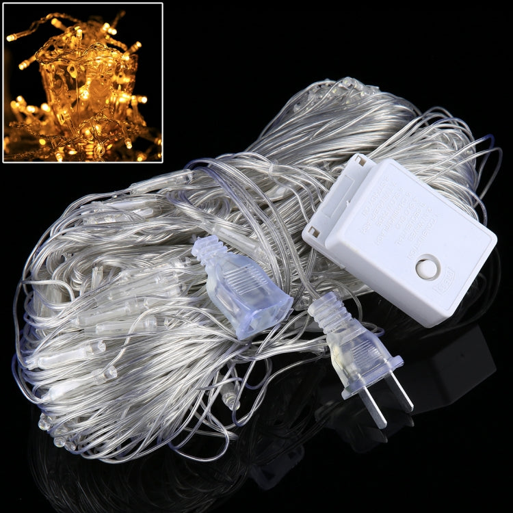 200 LEDs Reticular String Light with End Joint & Multi-function Controller, US Plug, AC 110V, Colorful Light US Plug, White Light US Plug, Warm White US Plug