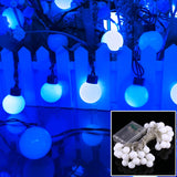40 LEDs 3 x AA Batteries Powered String Light with 3-Modes, DC 4.5V, 4m White Light, 4m Warm White, 4m Blue Light, 4m Colorful Light, 4m Green Light, 4m Purple Light