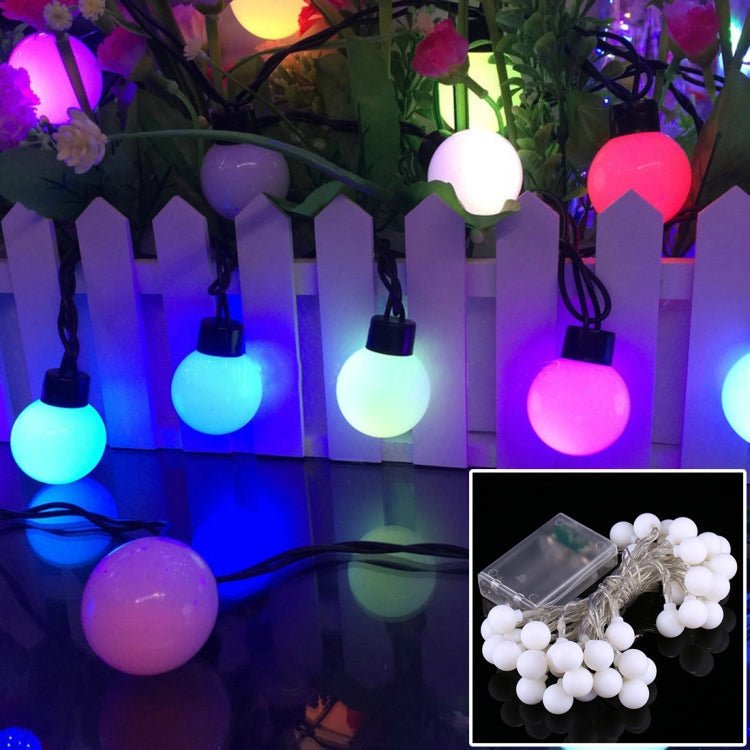 40 LEDs 3 x AA Batteries Powered String Light with 3-Modes, DC 4.5V, 4m White Light, 4m Warm White, 4m Blue Light, 4m Colorful Light, 4m Green Light, 4m Purple Light