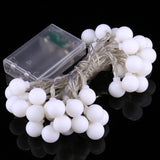 40 LEDs 3 x AA Batteries Powered String Light with 3-Modes, DC 4.5V, 4m White Light, 4m Warm White, 4m Blue Light, 4m Colorful Light, 4m Green Light, 4m Purple Light