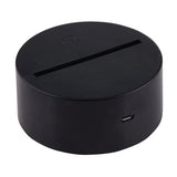 7 Color Discoloration Creative Visual Stereo Lamp Desk Lamp Night Light, Amusement Park Style