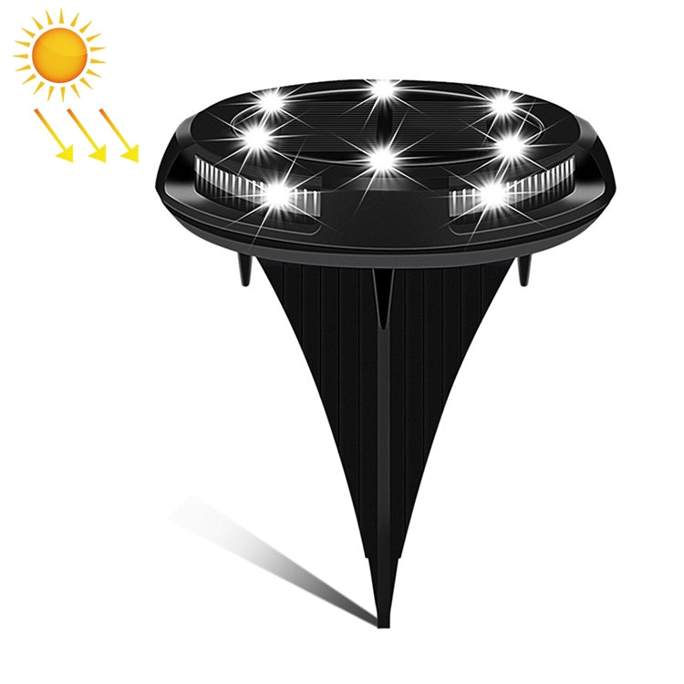 10 LEDs Solar Outdoor Garden Waterproof Buried Light, 10 LED 10 LED