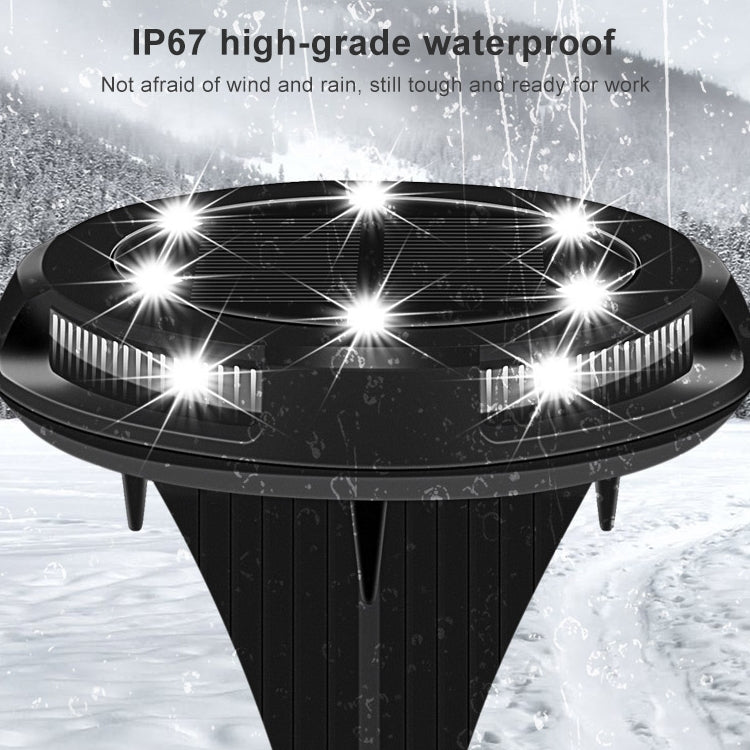 10 LEDs Solar Outdoor Garden Waterproof Buried Light, 10 LED