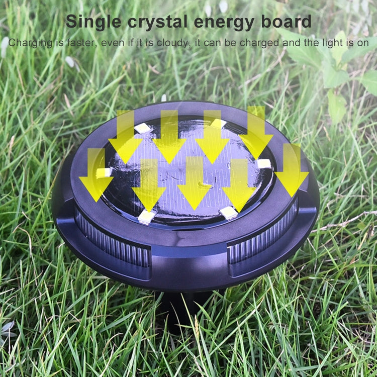 10 LEDs Solar Outdoor Garden Waterproof Buried Light, 10 LED
