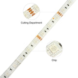 300 LEDs SMD 5050 Colorful Light APP Remote Control Works with Alexa & Google Home