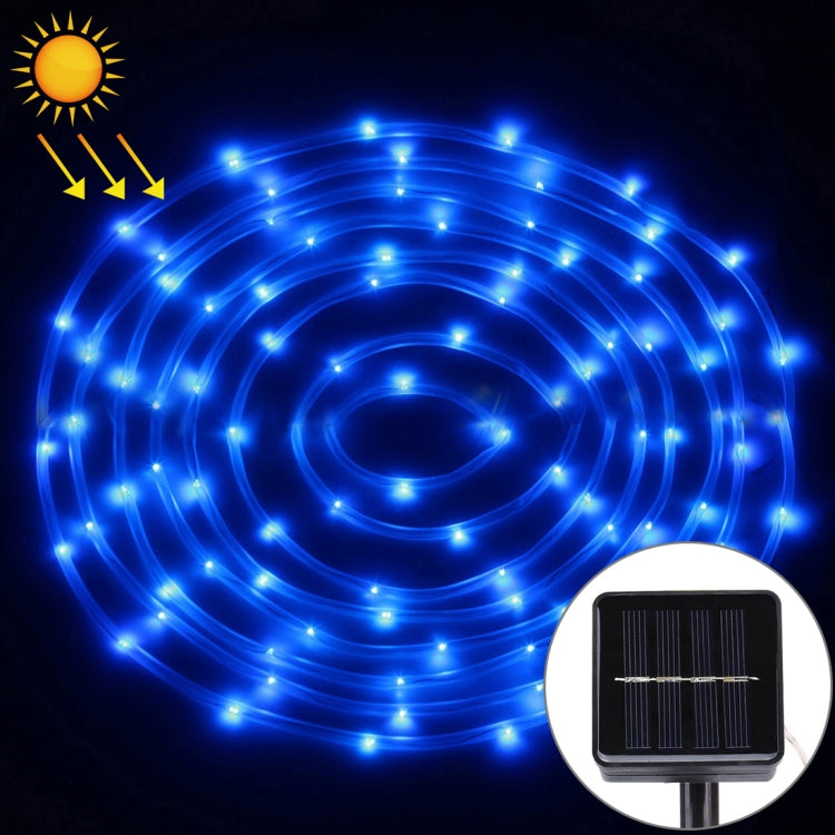Solar Panel water resistant 50 LED, 5m 50LED Blue Light, 5m 50LED White Light, 5m 50LED Warm White