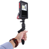 24 LEDs SMD5730 2400LM 6000-6500K Red and Blue Light Flashing Warning Lights Portable with Holder, 30W/2400LM 6000-6500K