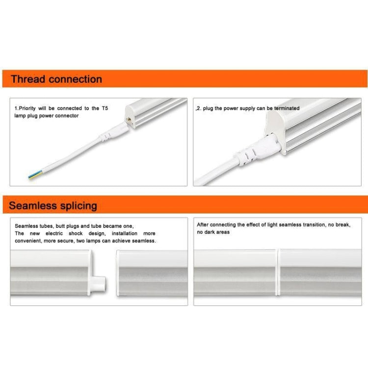 24 LEDs Greenhouse Light Aquarium Light, T5 4.8W(US), T5 4.8W