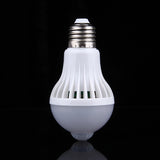Sensor Distance: 4-6m, AC 85-265V, E27 9W White Light, E27 9W Warm White