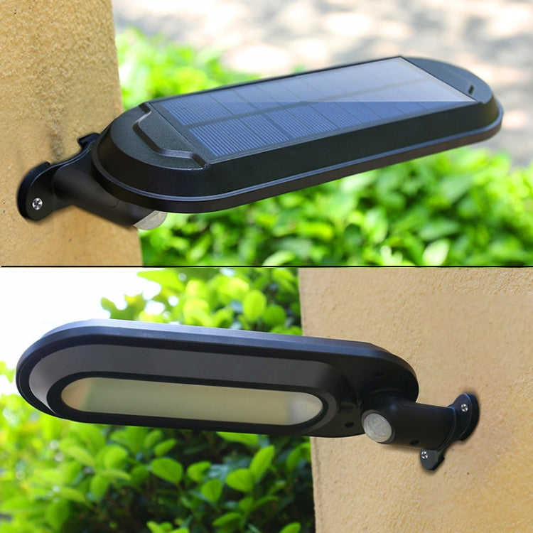 18 LEDs 600LM IP65 Waterproof Solar Powered Garden Lamp Body Induction Light Street Lamp