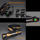 2400 LM USB Charging Adjustable Outdoor LED Headlight