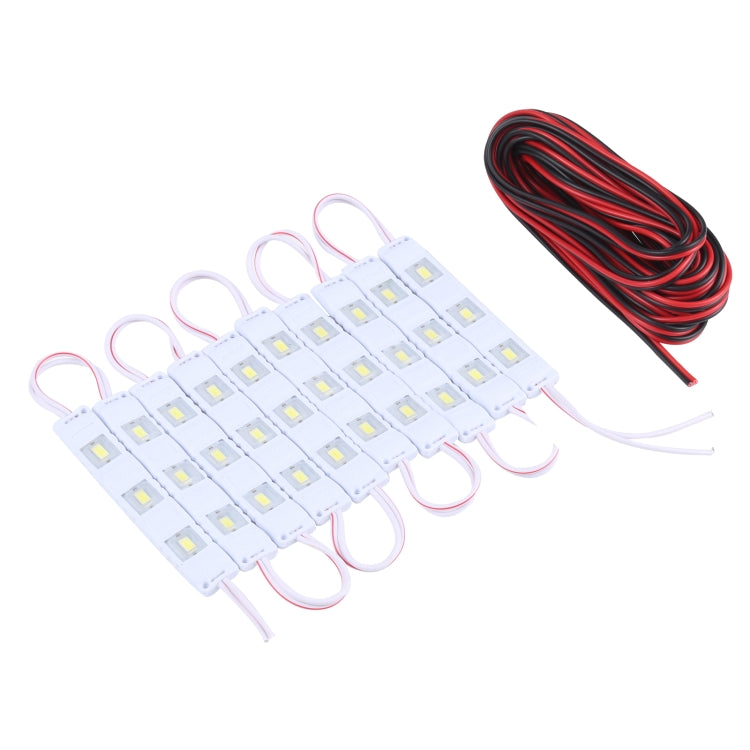 30LEDs 5630 SMD LED Modules White Light Waterproof Decorative Light, 5M Cable Length, DC 12V, 30LEDs 5630 SMD