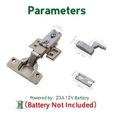 10 PCS 0.3W Universal Inner Hinge LED Sensor lamp Cupboard 3 LEDs Night light Auto ON/OFF Bulb, 10 PCS White Light, 10 PCS Warm White